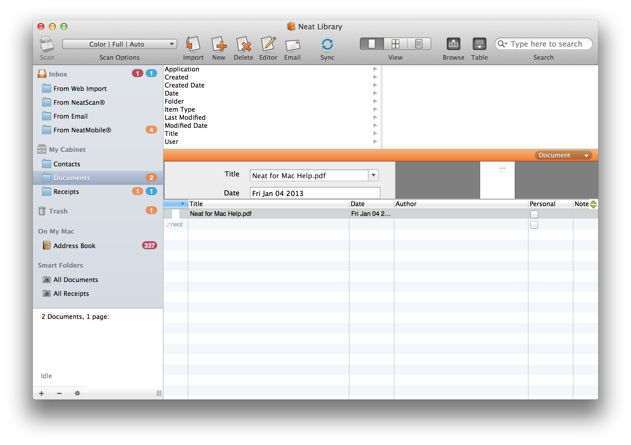 Neat scanner software mac download